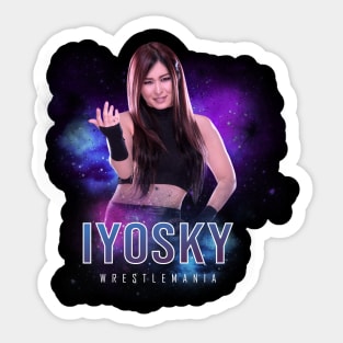 iyo sky wrestle Sticker